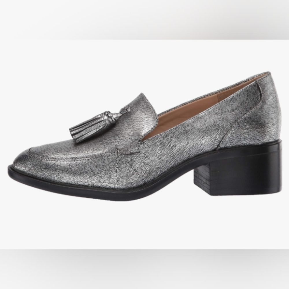 Naturalizer Palmer Slip-ons Loafers - Pewter Size 7W
